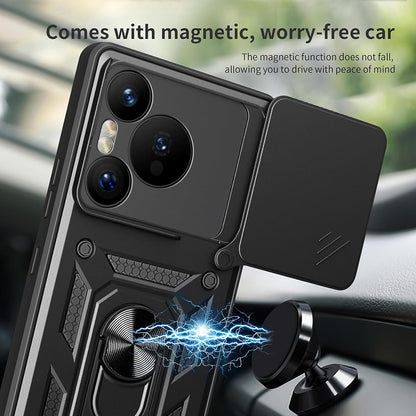 Husa pentru Xiaomi Redmi Note 14 5G, Techsuit, CamShield, Neagra