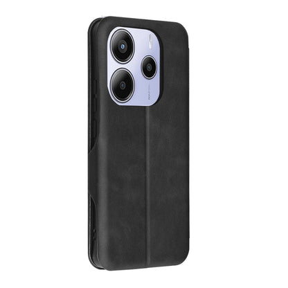 Husa pentru Xiaomi Redmi Note 14 5G, Techsuit, Safe Wallet Plus, Neagra