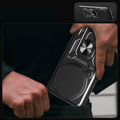 Husa pentru Xiaomi Redmi Note 14 Pro 4G, Techsuit, CamShield, Neagra