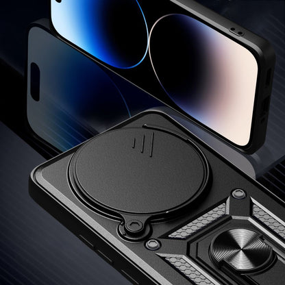 Husa pentru Xiaomi Redmi Note 14 Pro 4G, Techsuit, CamShield, Neagra