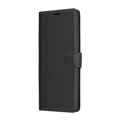 Husa pentru Xiaomi Redmi Note 14 Pro 4G, Techsuit, Leather Folio, Neagra