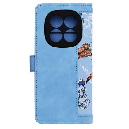 Husa pentru Xiaomi Redmi Note 14 Pro+ 5G, Techsuit, FlipCraft, Bleu