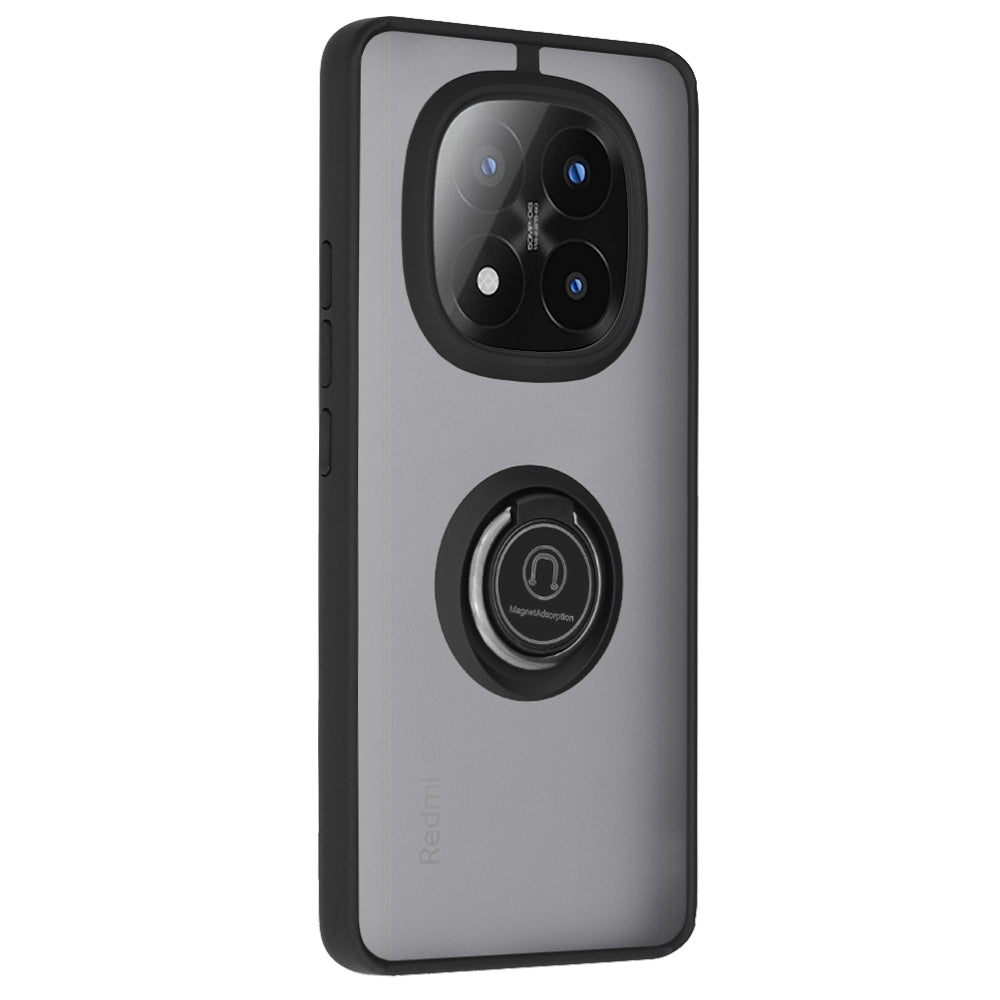 Husa pentru Xiaomi Redmi Note 14 Pro+ 5G, Techsuit, Glinth, Neagra