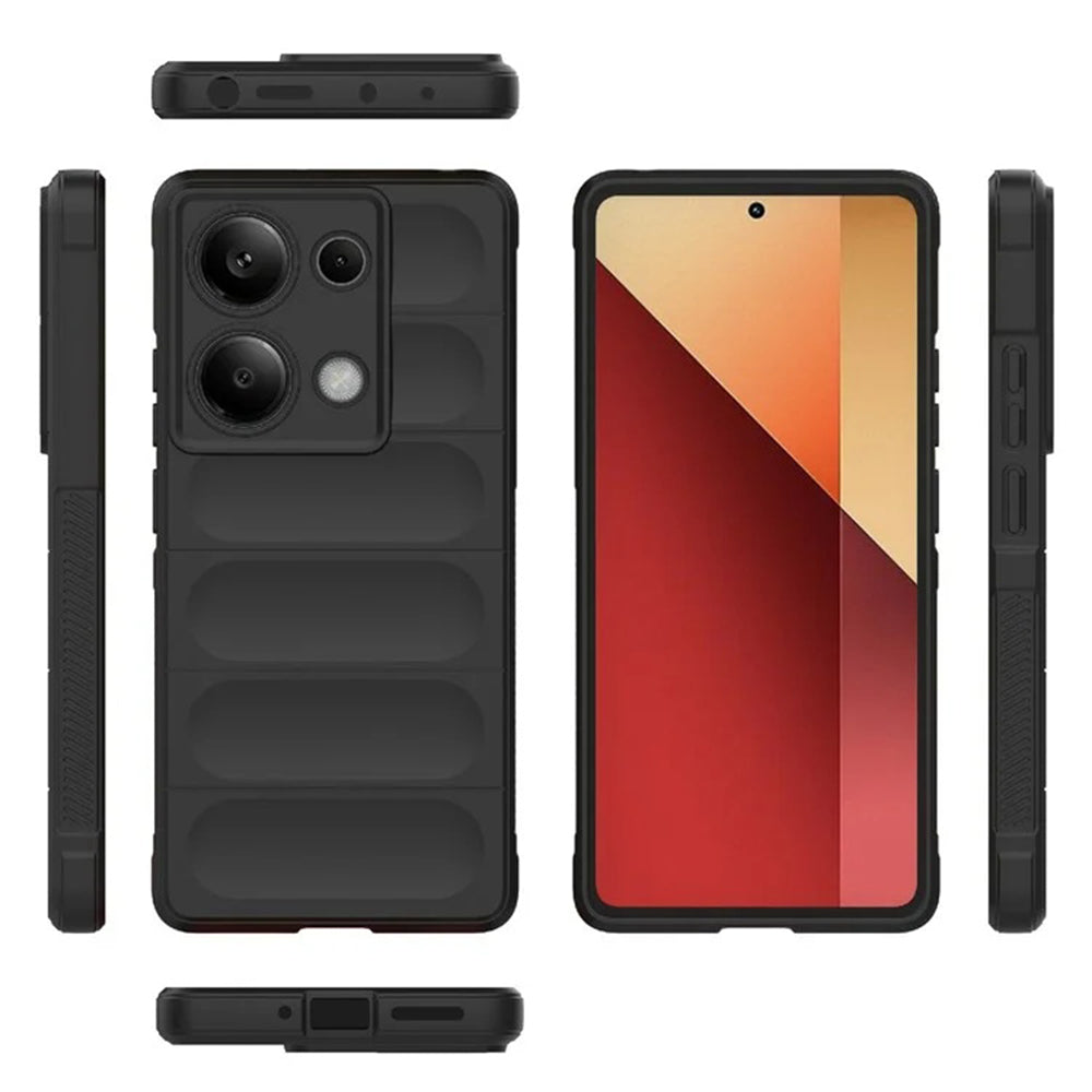 Husa pentru Xiaomi Redmi Note 14S, Techsuit, Magic Shield, Neagra