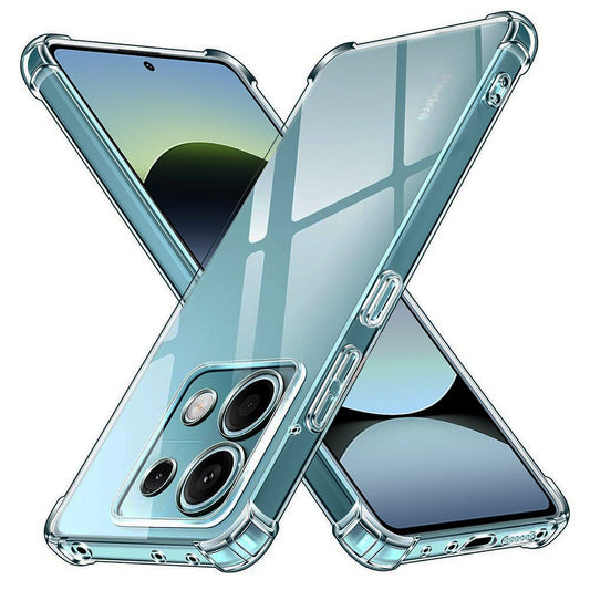 Husa pentru Xiaomi Redmi Note 14S, Techsuit, Shockproof Clear, Transparenta