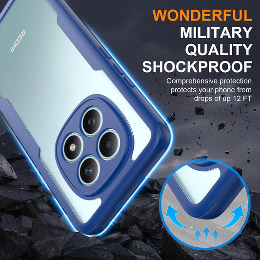 Husa pentru Xiaomi Redmi Note 15 4G, Techsuit, ColorVerse 360, Albastra