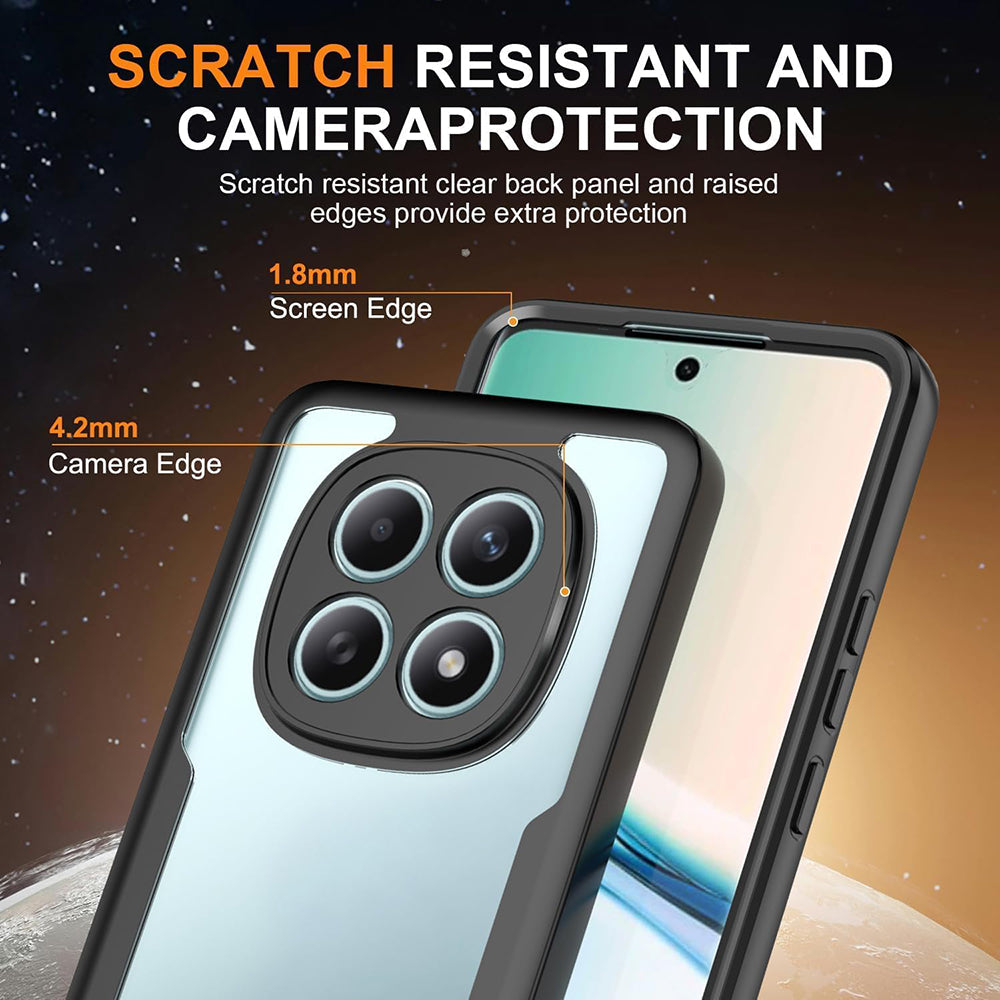 Husa pentru Xiaomi Redmi Note 15 4G, Techsuit, ColorVerse 360, Neagra