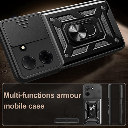 Husa pentru Xiaomi Redmi Note 15 Pro 4G, Techsuit, CamShield, Albastra