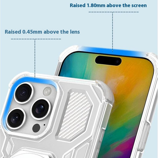 Husa pentru Xiaomi Redmi Note 15 Pro 4G, Techsuit, Carbon Shield Pro, Alba
