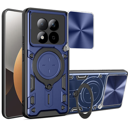 Husa pentru Xiaomi Redmi Note 15 Pro 5G, Techsuit, CamGuard Pro, Albastra