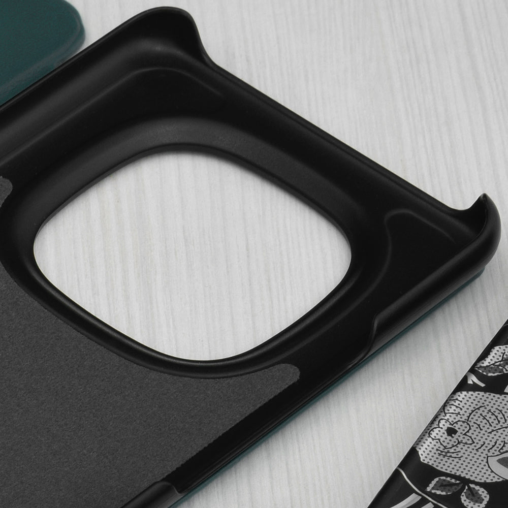 Husa pentru Xiaomi Redmi Note 15 Pro 5G, Techsuit, eFold, Verde Inchis