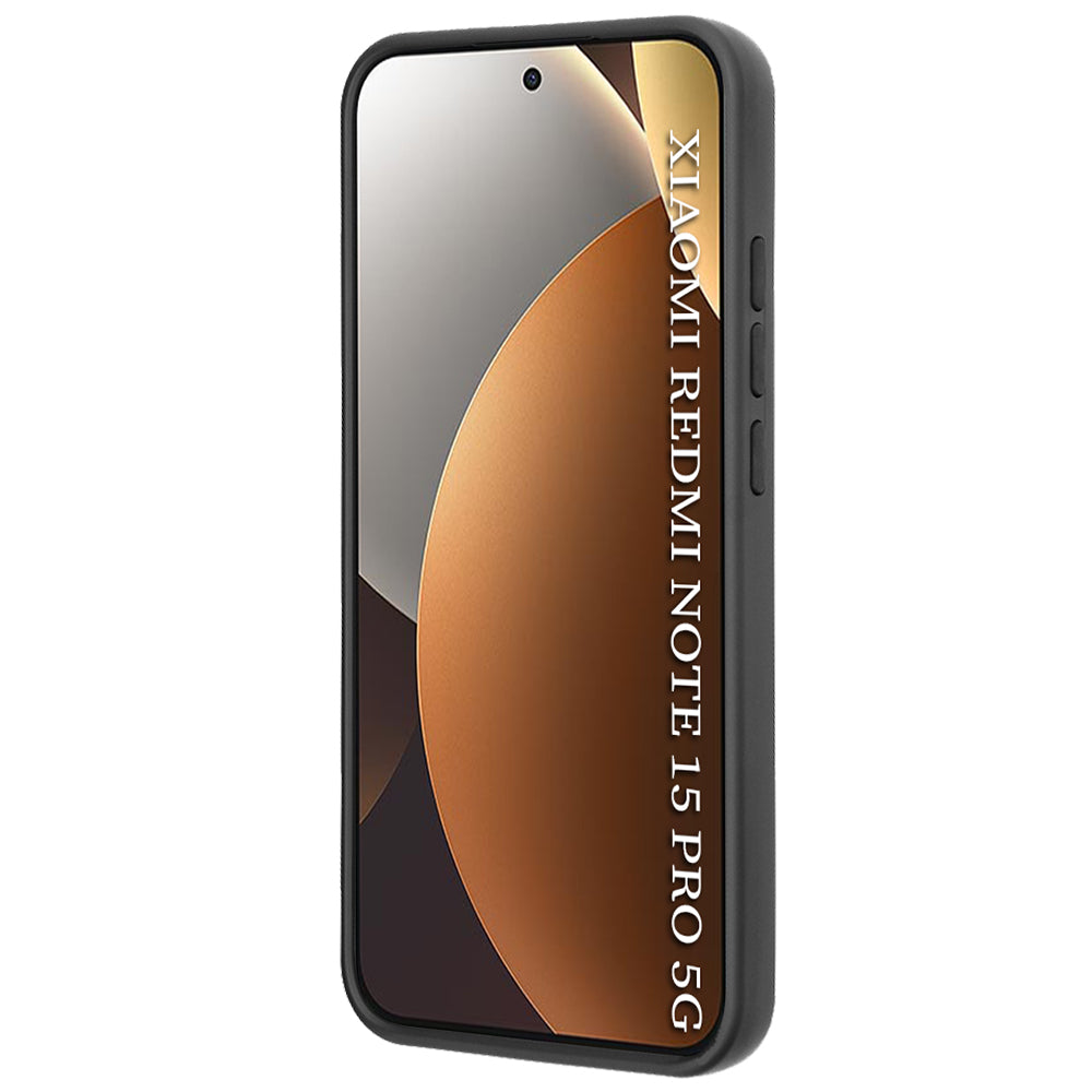 Husa pentru Xiaomi Redmi Note 15 Pro 5G, Techsuit, Glinth, Neagra