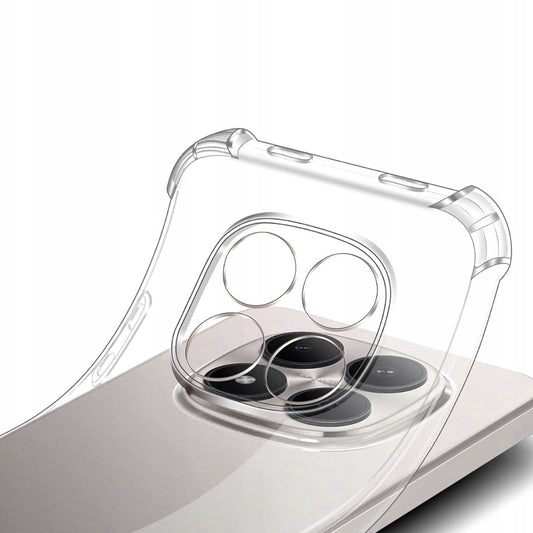 Husa pentru Xiaomi Redmi Note 15 Pro 5G, Techsuit, Shockproof Clear, Transparenta