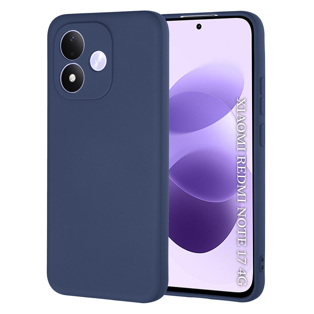 Husa pentru Xiaomi Redmi Note 17 4G / Note 17 5G, Techsuit, SoftFlex, Bleumarin