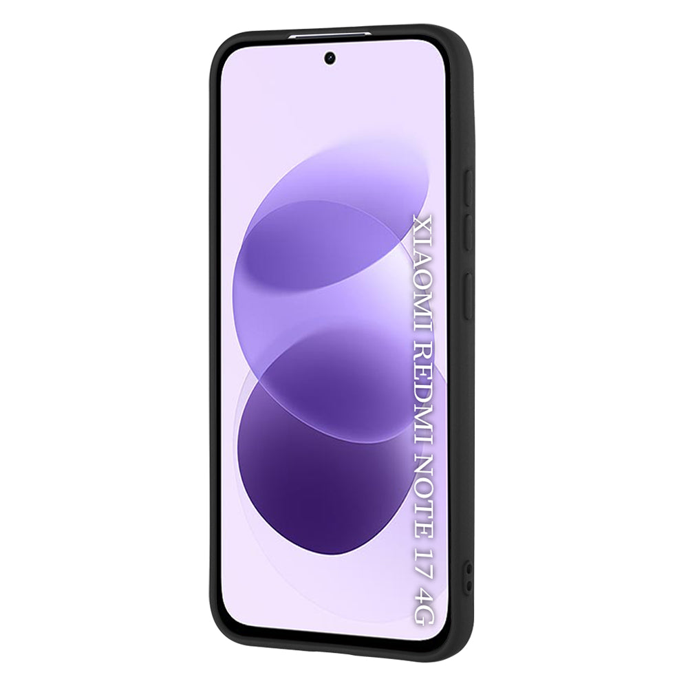 Husa pentru Xiaomi Redmi Note 17 4G / Note 17 5G, Techsuit, SoftFlex, Neagra