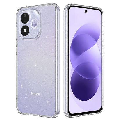 Husa pentru Xiaomi Redmi Note 17 4G / Note 17 5G, Techsuit, SparkleSkin, Transparenta