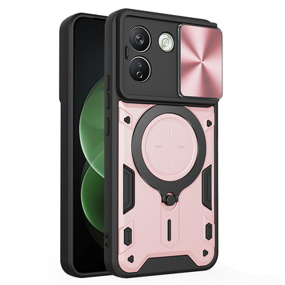 Husa pentru Xiaomi Redmi Note 17 Pro Max, Techsuit, CamGuard Pro, Roz Aurie