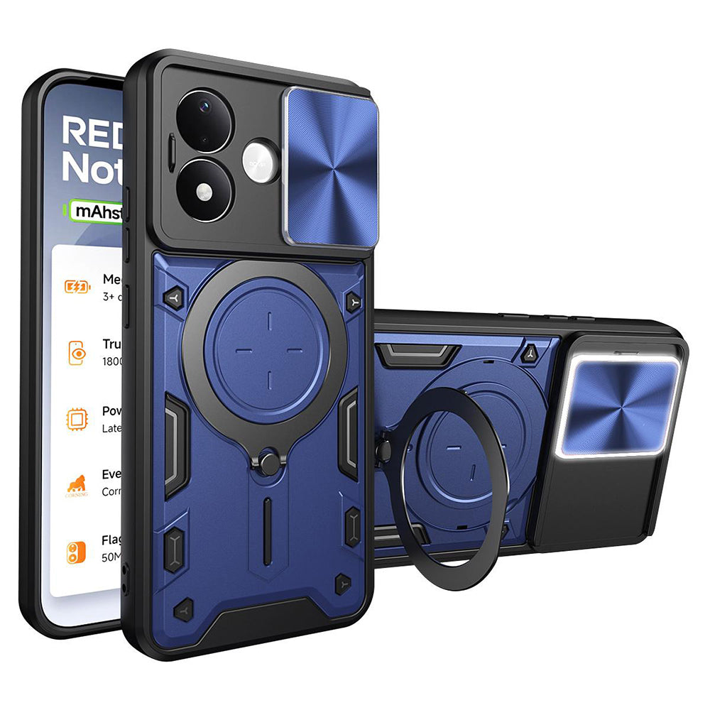 Husa pentru Xiaomi Redmi Note 17 Pro, Techsuit, CamGuard Pro, Albastra