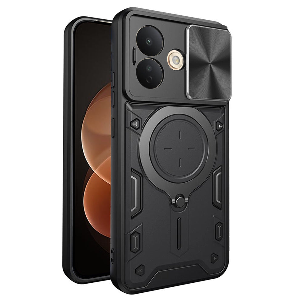 Husa pentru Xiaomi Redmi Note 17 Pro, Techsuit, CamGuard Pro, Neagra