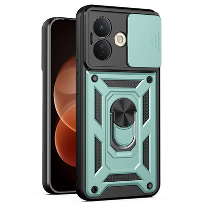 Husa pentru Xiaomi Redmi Note 17 Pro, Techsuit, CamShield, Verde