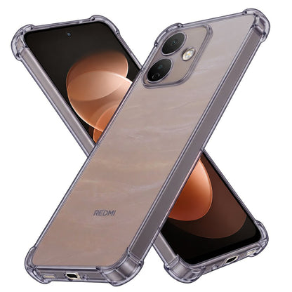 Husa pentru Xiaomi Redmi Note 17 Pro, Techsuit, Shockproof Clear, Fumurie