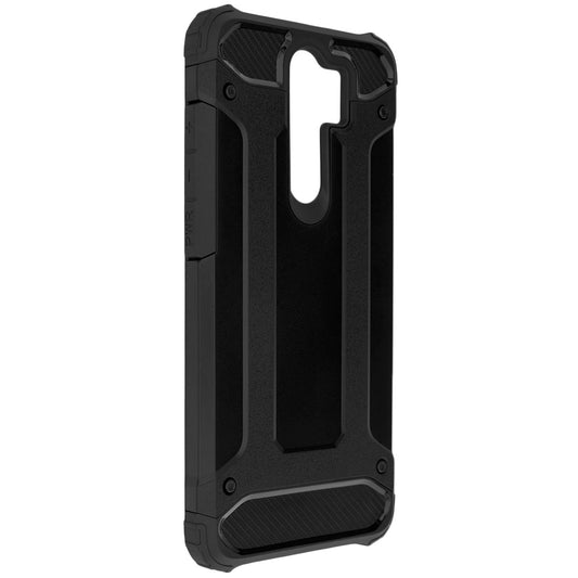 Husa pentru Xiaomi Redmi Note 8 Pro, Techsuit, Hybrid Armor, Neagra