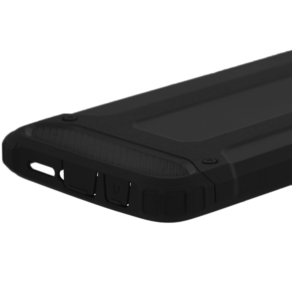 Husa pentru Xiaomi Redmi Note 8 Pro, Techsuit, Hybrid Armor, Neagra