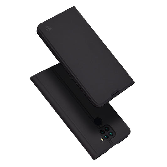 Husa pentru Xiaomi Redmi Note 9 / 10X 4G, Techsuit, Magskin Book, Neagra