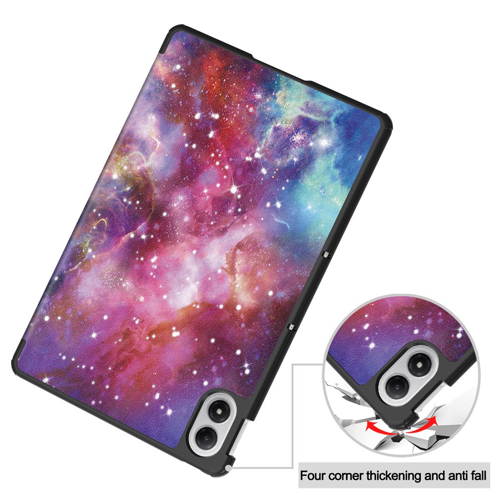 Husa pentru Xiaomi Redmi Pad 2 Pro, Techsuit, FoldPro Galaxy, Multicolor
