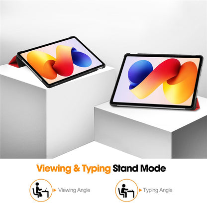 Husa pentru Xiaomi Redmi Pad 2 Pro, Techsuit, FoldPro, Rosie