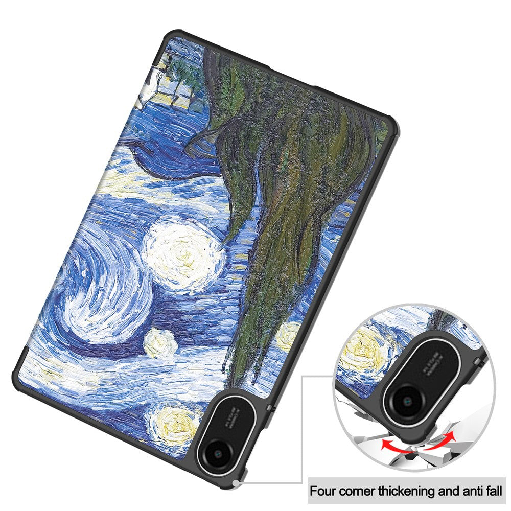 Husa pentru Xiaomi Redmi Pad 2 Pro, Techsuit, FoldPro Starry Night, Multicolor