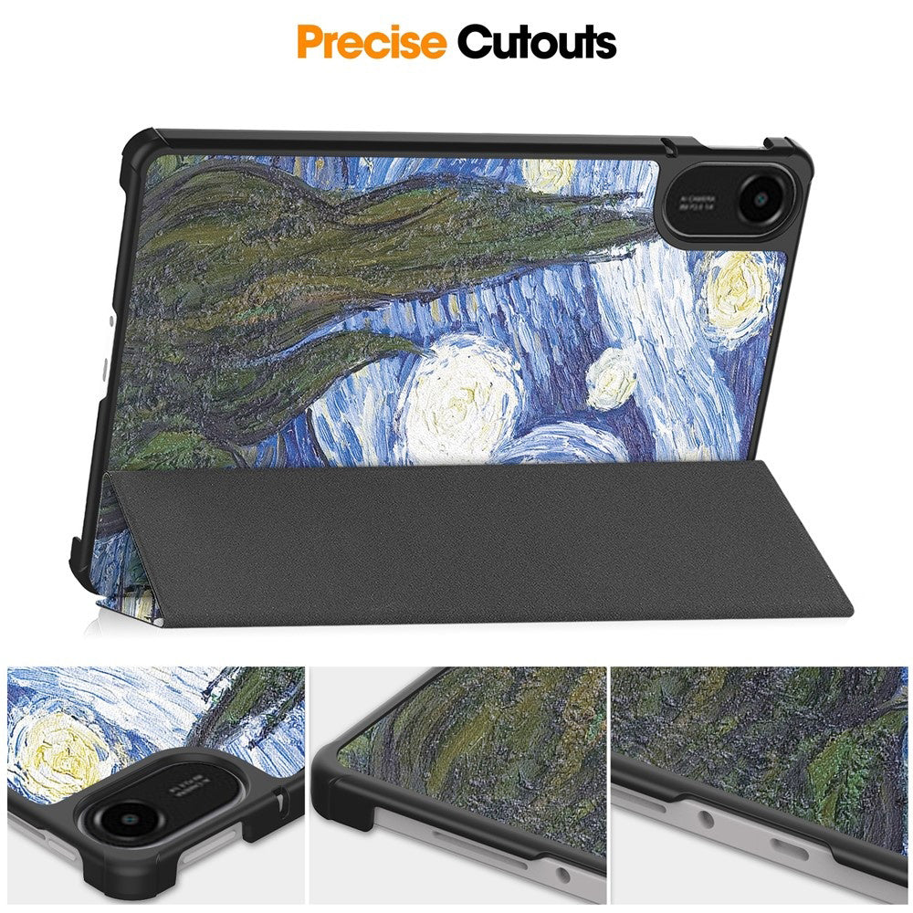 Husa pentru Xiaomi Redmi Pad 2 Pro, Techsuit, FoldPro Starry Night, Multicolor