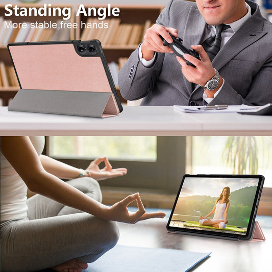 Husa pentru Xiaomi Redmi Pad Pro / Pad / Pad Pro 5G, Techsuit, FoldPro, Roz
