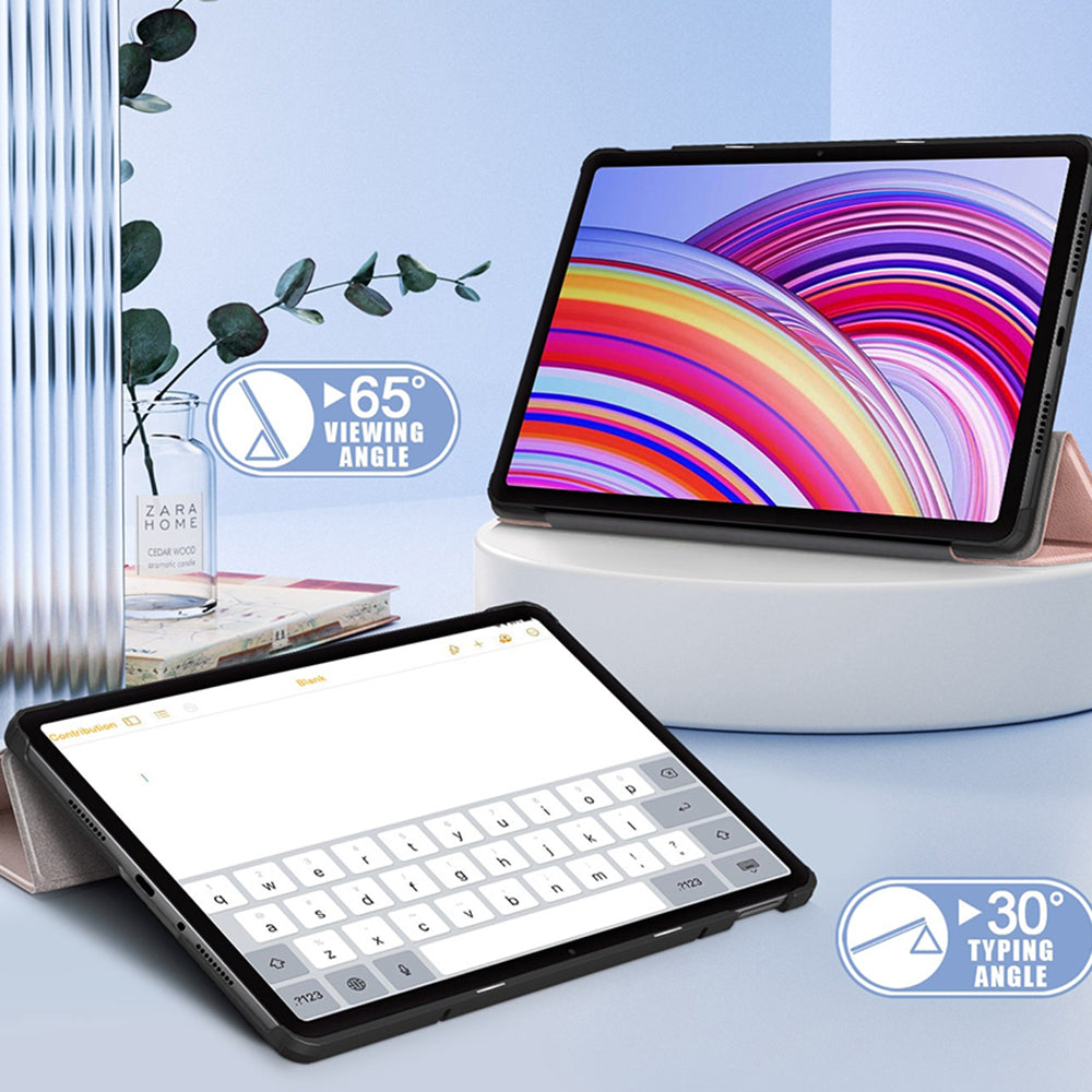 Husa pentru Xiaomi Redmi Pad Pro / Pad / Pad Pro 5G, Techsuit, FoldPro, Roz