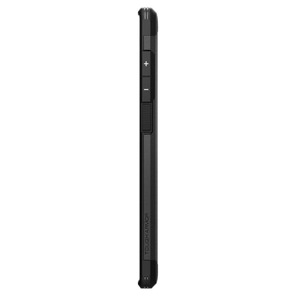 Husa pentru Samsung Galaxy S22 Ultra 5G S908, Spigen, Tough Armor, Neagra ACS03923
