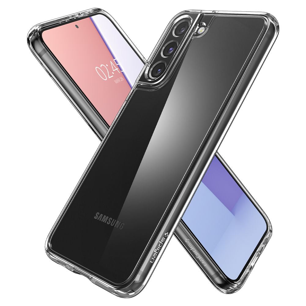 Husa pentru Samsung Galaxy S22 5G S901, Spigen, Ultra Hybrid, Transparenta ACS03988