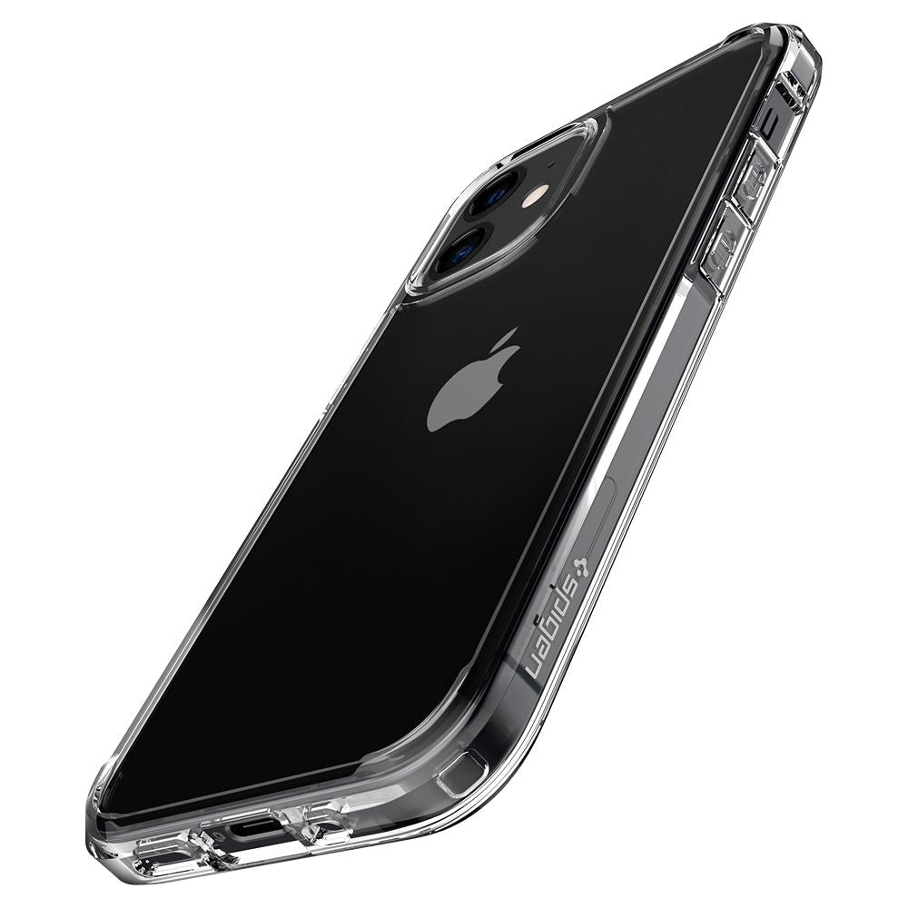 Husa pentru Apple iPhone 12 / 12 Pro, Spigen, Ultra Hybrid, Transparenta ACS01702