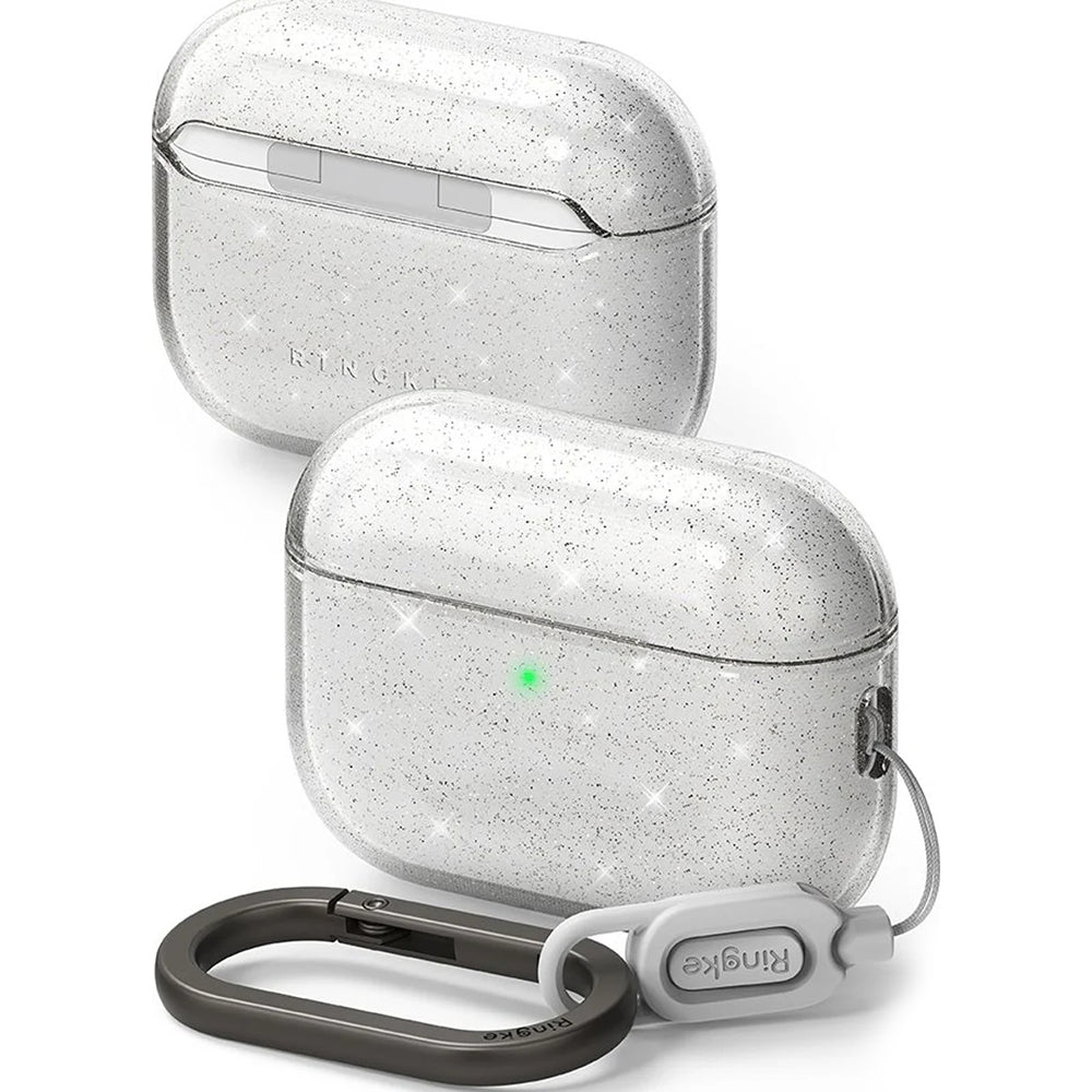 Husa Ringke Air Glitter pentru Apple AirPods 3, Transparenta