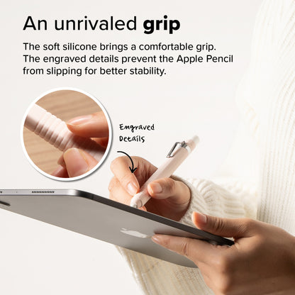 Husa Ringke Drafting pentru Apple Pencil Pro / Pencil (Generatie 2), Alba