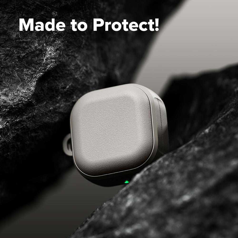 Husa Ringke Onyx Magnetic pentru Samsung Galaxy Buds4 Pro, Gri