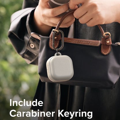 Husa Ringke Onyx Magnetic pentru Samsung Galaxy Buds4 Pro, Gri