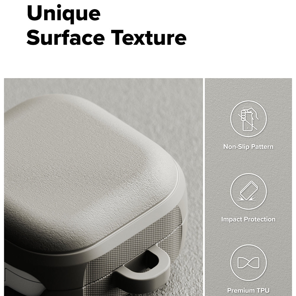 Husa Ringke Onyx Magnetic pentru Samsung Galaxy Buds4 Pro, Gri