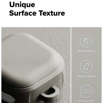 Husa Ringke Onyx Magnetic pentru Samsung Galaxy Buds4 Pro, Gri