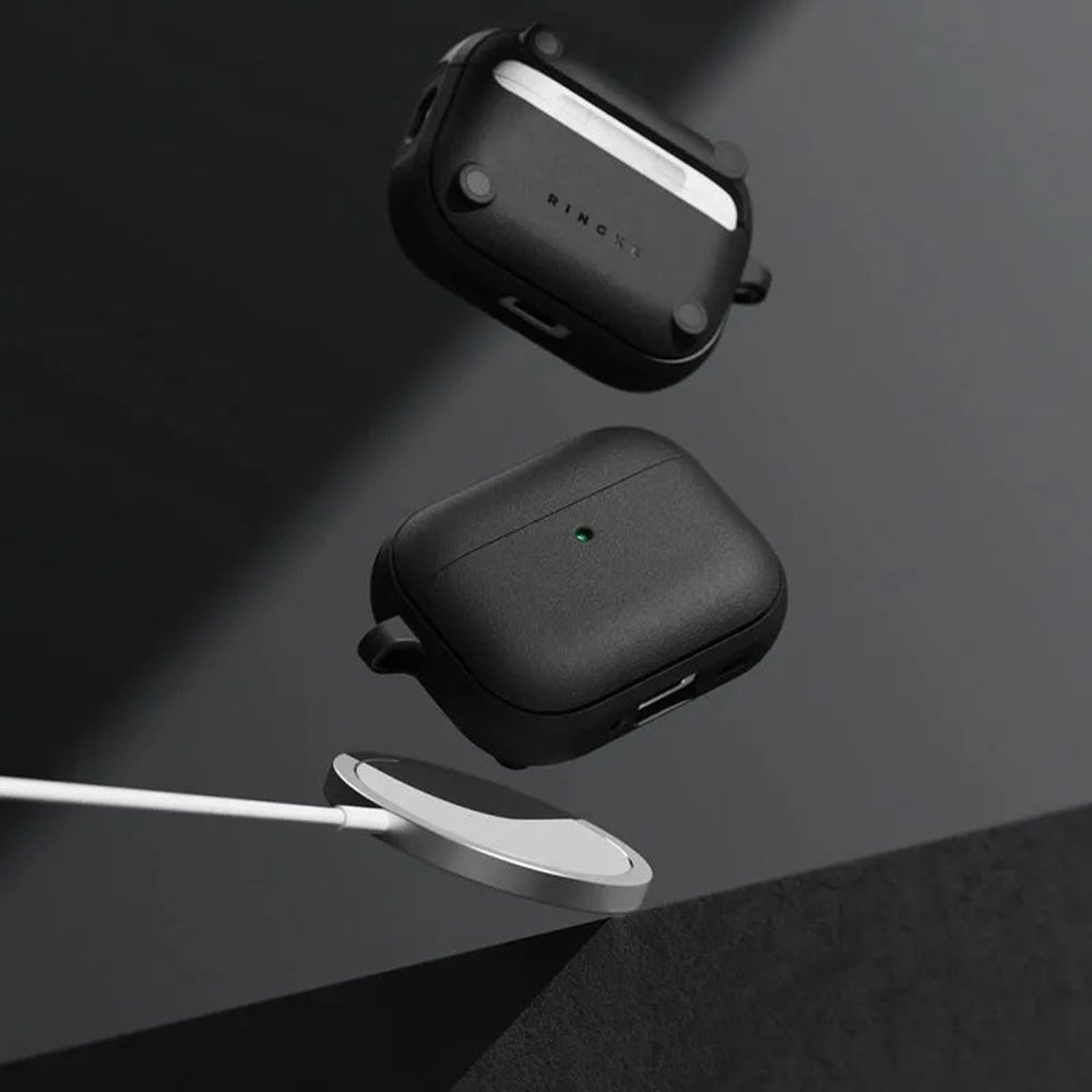 Husa Ringke Onyx pentru Apple AirPods 3, Neagra
