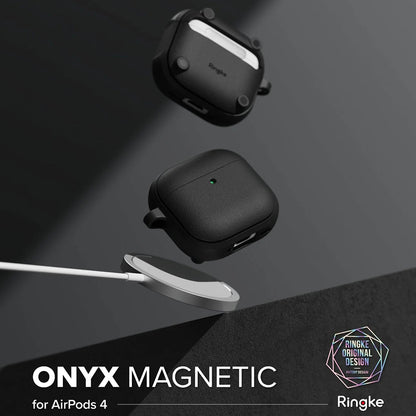 Husa Ringke Onyx Magnetic pentru Apple AirPods 4, Verde