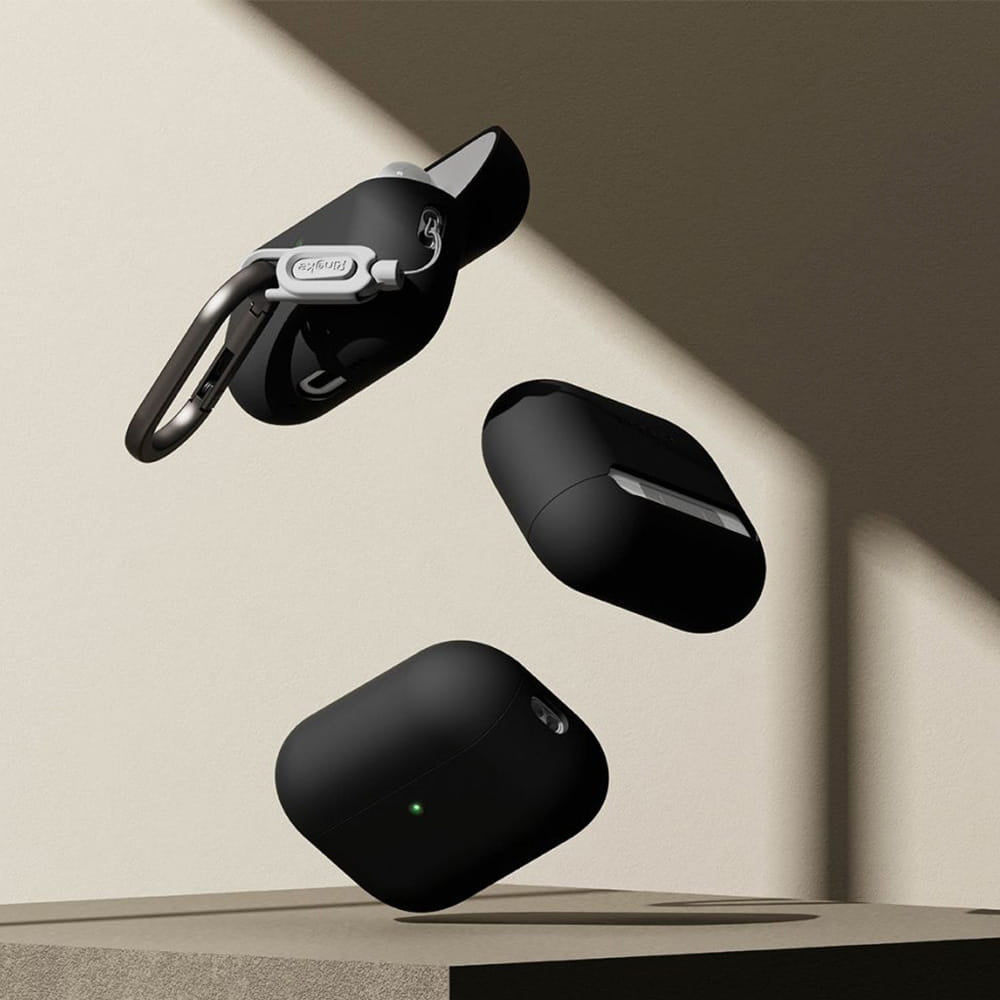 Husa Ringke pentru Apple AirPods 3, Neagra