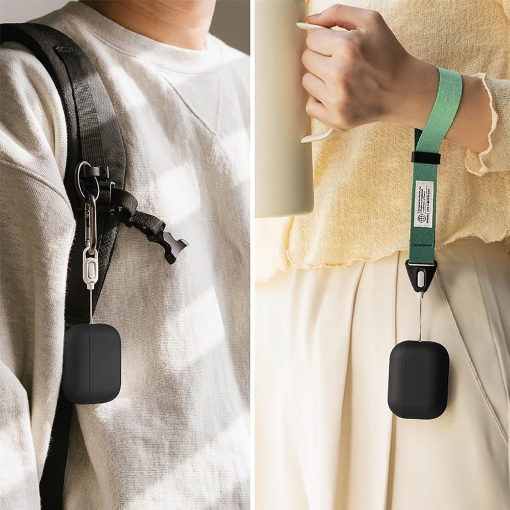 Husa Ringke pentru Apple AirPods 3, Neagra