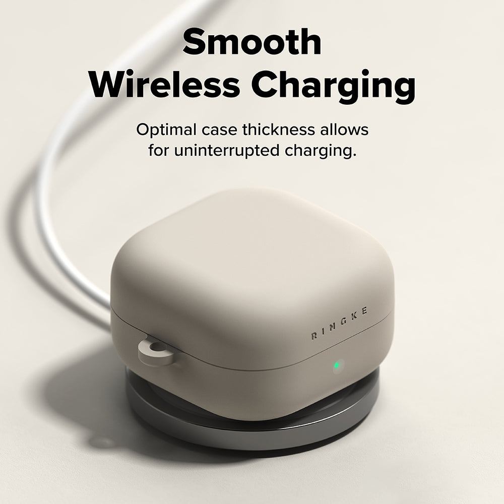 Husa Ringke pentru Samsung Galaxy Buds 4 Pro, Crem