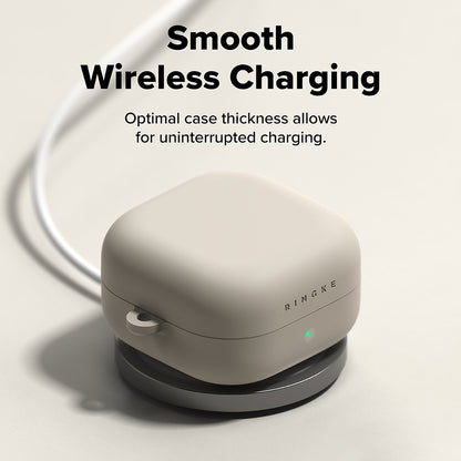 Husa Ringke pentru Samsung Galaxy Buds 4 Pro, Crem