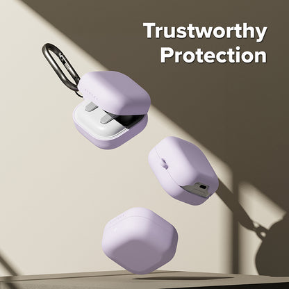 Husa Ringke pentru Samsung Galaxy Buds4 / Buds4 Pro, Mov Deschis